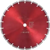 vidaXL Turbo diamantklinge, stål, 300 mm