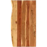 vidaXL bordplade til toiletbord 100x52x3,8 cm massivt akacietræ