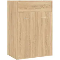 vidaXL skoskab 60x35x84 cm konstrueret træ sonoma-eg