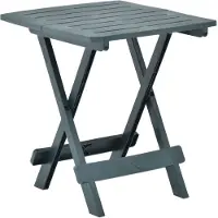 vidaXL foldbart havebord 45x43x50 cm plastik grøn