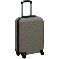 vidaXL hardcase-kuffert ABS antracitgrå