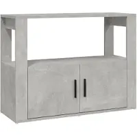 vidaXL skænk 80x30x60 cm konstrueret træ betongrå