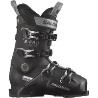 Salomon - Skistøvler dame - S/Pro Hv 90 W Gw Black/Silver Met/Beluga til UnisexUld - Størrelse 36 2/3-37 - Sort