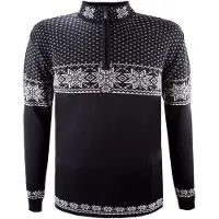 Kama Rune, merino sweater, herre, sort