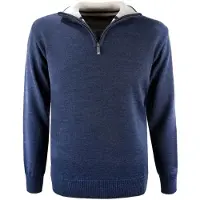 Kama Bjørn Merino, sweater, herre, mørkeblå