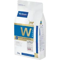 Virbac Hpm Vægttabs Kontrol W2 Kattefoder 3kg
