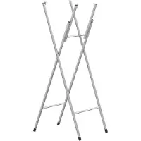 vidaXL Foldbare Ben Til Barbord 45x53x108 Cm Galvaniseret Stål