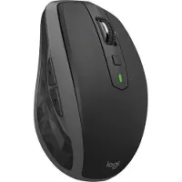 Logitech MX Anywhere 2S Wireless Mouse (BT) - Graphite - Mus - Laser - 7 knapper - Grå