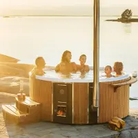 Skargards Hot Tubs Skargards Regal 220 DualBurn Perlehvid (Til 8–10 personer)