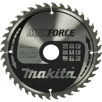 Makita Makforce 190x30x40z Rundsavsklinge Til Træ