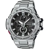 Casio Herreur GST-B100D-1AER G-Shock Sort/Stål Ø58.1 mm