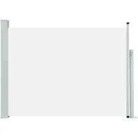 vidaXL Sidemarkise Til Terrasse - Creme / 100 x 500 cm