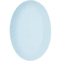 Aida Confetti ovalt fad Aqua, 25,5x36 cm