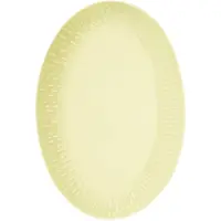 Aida Confetti ovalt fad Lemon, 25,5x36 cm