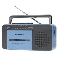 Crosley CT102 Cassette Player Blue/Grey