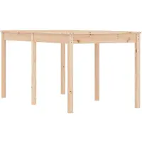 vidaXL havebord 159,5x82,5x76 cm massivt fyrretræ