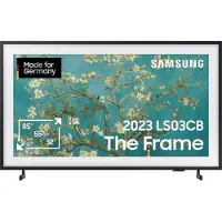 Samsung GQ32LS03CBU - 32 Diagonal klasse The Frame LS03C Series LED-bagbelyst LCD TV - QLED - Smart TV - Tizen OS - 1080p 1920 x 1080 - HDR - Quantum Dot - sort