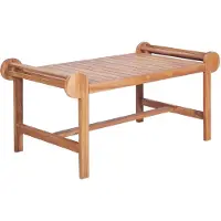 vidaXL Sofabord 100 X 50 X 45 Cm Massivt Teaktræ