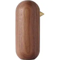Normann Copenhagen Little Bird figur valnød 13,5 cm