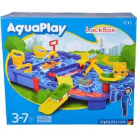 Aquaplay Vandbane - 27 Dele - 85x65 cm - Lockbox Vandbane - - OneSize - Legetøj