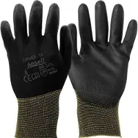 OTTO SCHACHNER SENSILITE handsker str.9 Tynd, sømløs og slidstærk Handske med stor fingerføling Nylon strik, glat PU-belægning - (12 par)