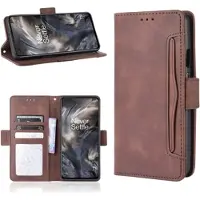 Mtp Products OnePlus Nord Pung Cover med Kortholder - Brun