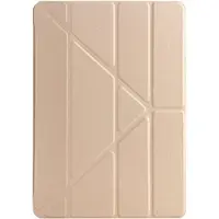 Mtp Products iPad 10.2 2019/2020/2021 Origami Stand Folio Cover - Guld