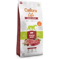 Calibra Dog Life Junior Large Breed - Oksekød - 12 kg