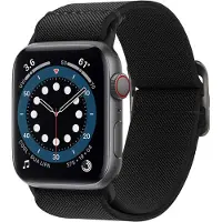Spigen Fit Lite-rem til Apple Watch 4/5/6/7/8/9/SE/Ultra (42/44/45/49 mm) - Sort