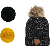 Cabaia - Huer - Lynchburg Beanie Black til Unisex - Sort