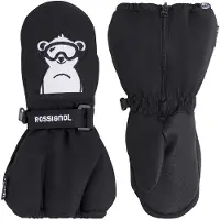 Rossignol - Skihandsker til børn - Baby Impr M Black til Unisex - Børnetoj Størrelse 2 År - Sort