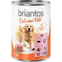 Briantos Økonomipakke Delicious Paté 24 x 400 g - Okse