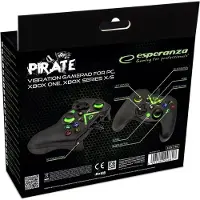 Esperanza Gamepad Esperanza EGG114K PC/XBOX ONE/XBOX Series X/S USB Pirat sort