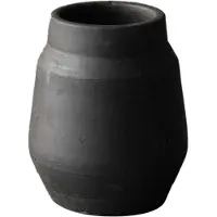 Tell Me More Hero krukke S Ø12 cm Sort
