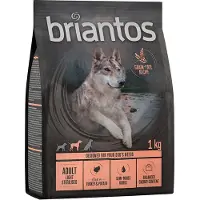 Briantos Adult Light/Sterilised Kalkun & Kartoffel - KORNFRI - 4 x 1 kg