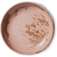 HK Living Home Chef dyb tallerken large Ø21,5 cm Rustic pink