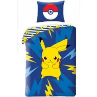 Halantex Bomuldssengetøj 140x200 Pokémon Pikachu