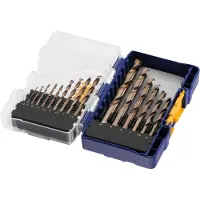 Stanley Irwin HSS Cobalt bor, 15 stk. 1,5-10 mm i kassette