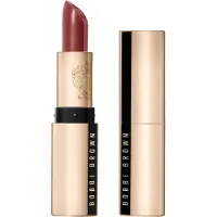 Bobbi Brown Luxe Lipstick | Bold Lipstick med Hudpleje-Infusion til Satin Finish | Kamilleolie & Jasminvoks, 0.12 Ounce, Neutral Rose