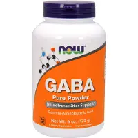 Now , GABA Ren Pure Powder, 6 oz (170 g)