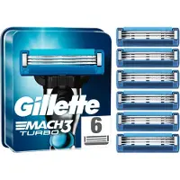 Gillette Rakblad Mach3 Turbo 6st