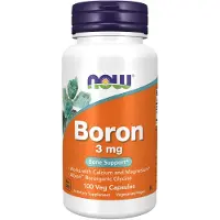Now , Bor, 3 mg, 100 Veg Capsules