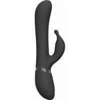 VIVE Chou - klitorisvibrator med arm - 4i1 - sort
