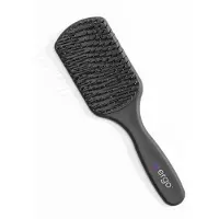 Ergo Super Gentle Mini Paddle Brush til slagtørring - Hårbørster til kvinder med tykt eller tyndt hår - Dual Hairbørste til kvinder - Detangler H