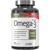 Elexir Pharma Omega-3 Forte 1000 mg 132 kapsler