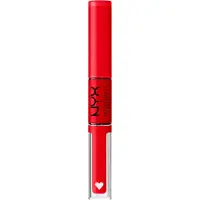 Nyx Shine Loud High Pigment Lip Shine Lipgloss 1 stk. Rebel in Red