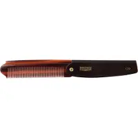 Uppercut Deluxe deluxe CT7 flip kam for m?nd en skildpadde shell herre lomme kam herre pomade kam til styling h?r