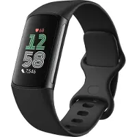 Fitbit Charge 6 Black Aluminium Case