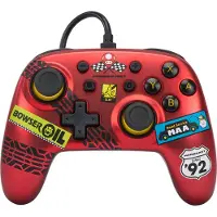 PowerA Rød Mario Kart-controller Til Nintendo Switch