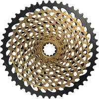 Sram XX1 Eagle AXS Kassette XG-1299 12s - Gold - 10-50T